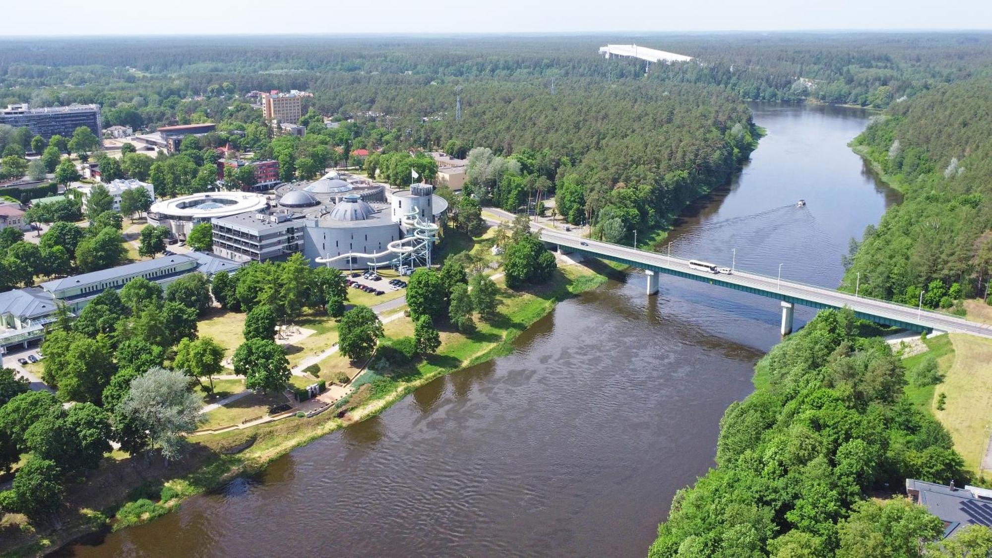 Druskininku Slaitas Druskininkai Exteriör bild